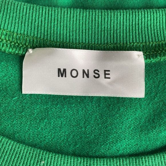 Monse Raglan Sleeve‎ Snap Sweatshirt - Picture 4 of 8